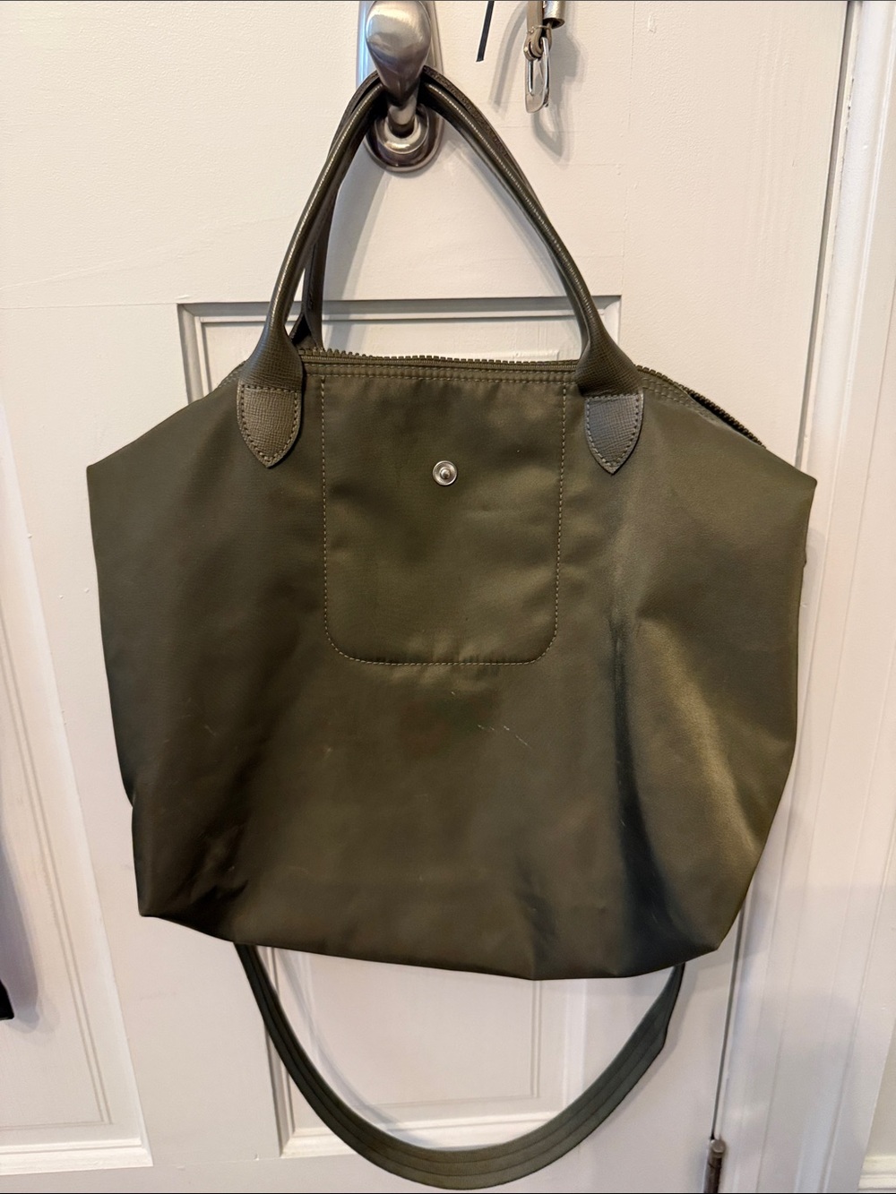 Longchamp Le Pliage Neo Satin Nylon Handbag